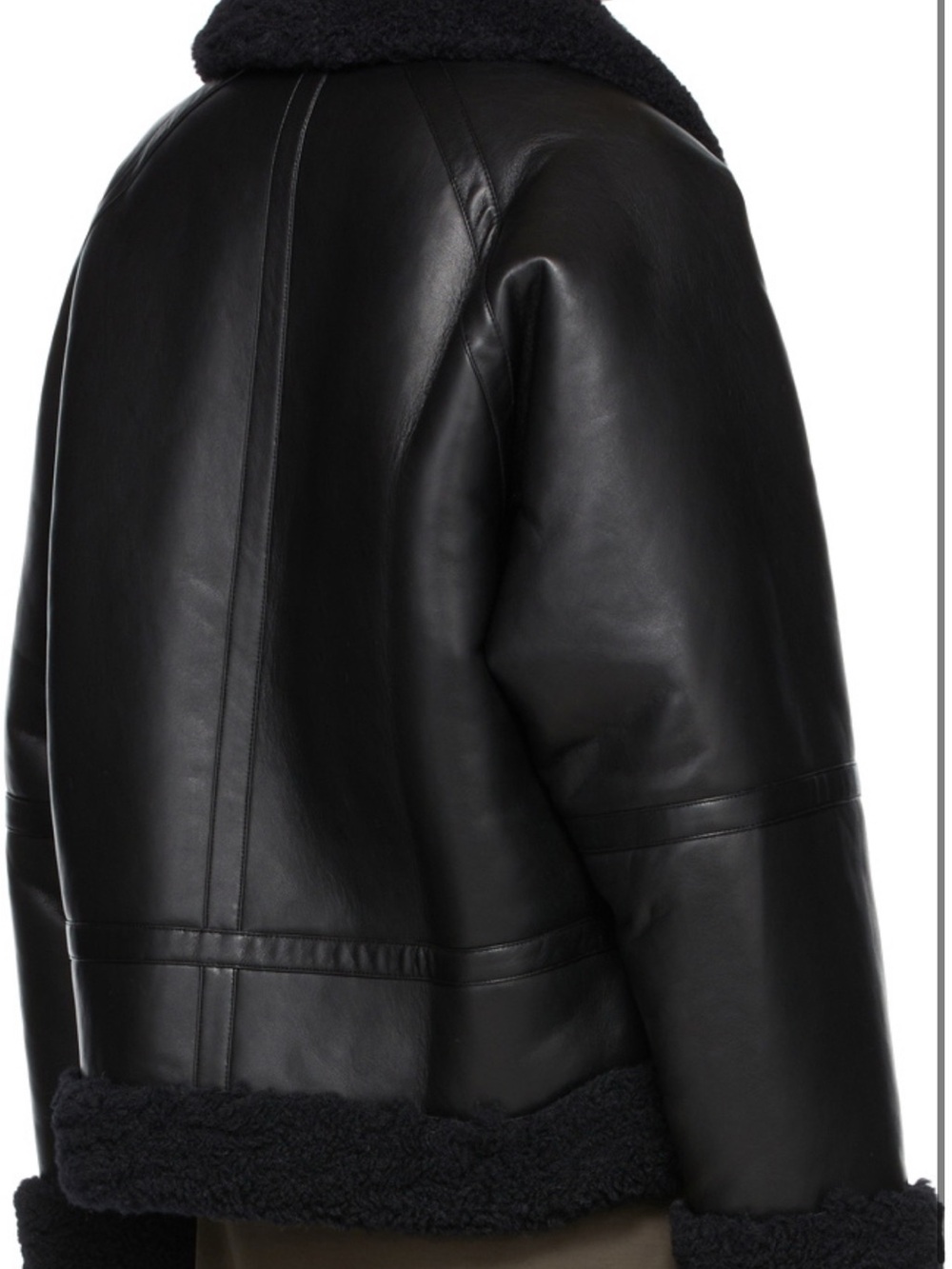 NWT Stand Studio Lorelle Faux-Leather Jacket - Picture 4 of 4